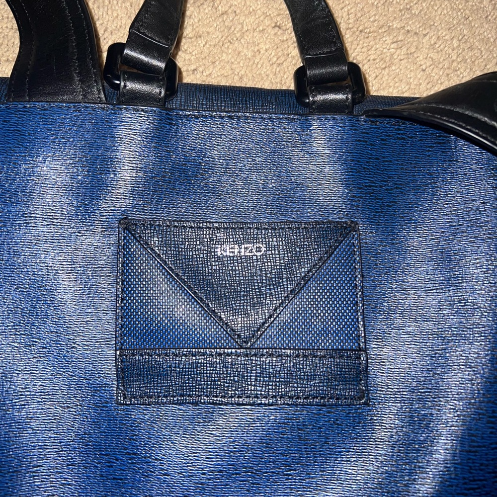 Vintage Blue Kenzo Backpack - Picture 4 of 5